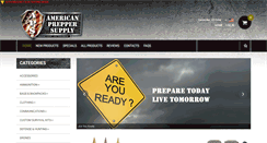 Desktop Screenshot of americanpreppersupply.com